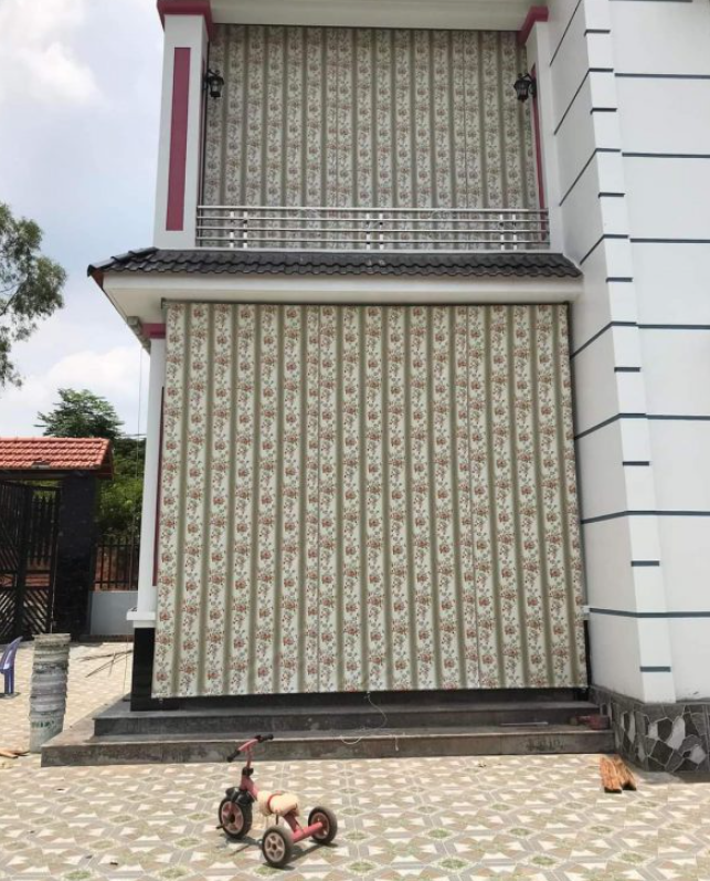 Bạt Tự Cuốn Hoa Nhật Bản